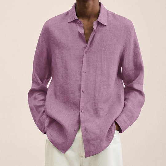 Chemise en lin élégante pour hommes : la légèreté rencontre la polyvalence